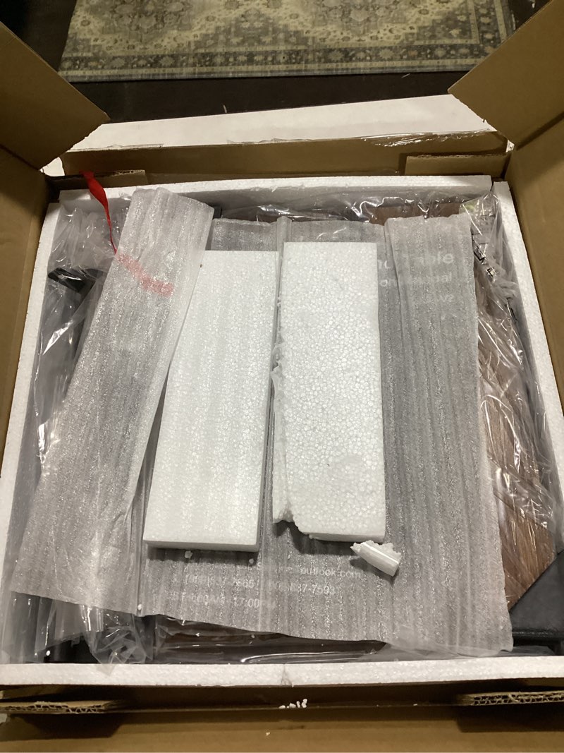 Condition photo showing item condition for Sweetcrispy 3-Tier End Table with Adjustable Feet, Side Tables, Small Nightstand, 1-Pack for Bedroom, Living Room, Office, Brown 1-Pack Brown