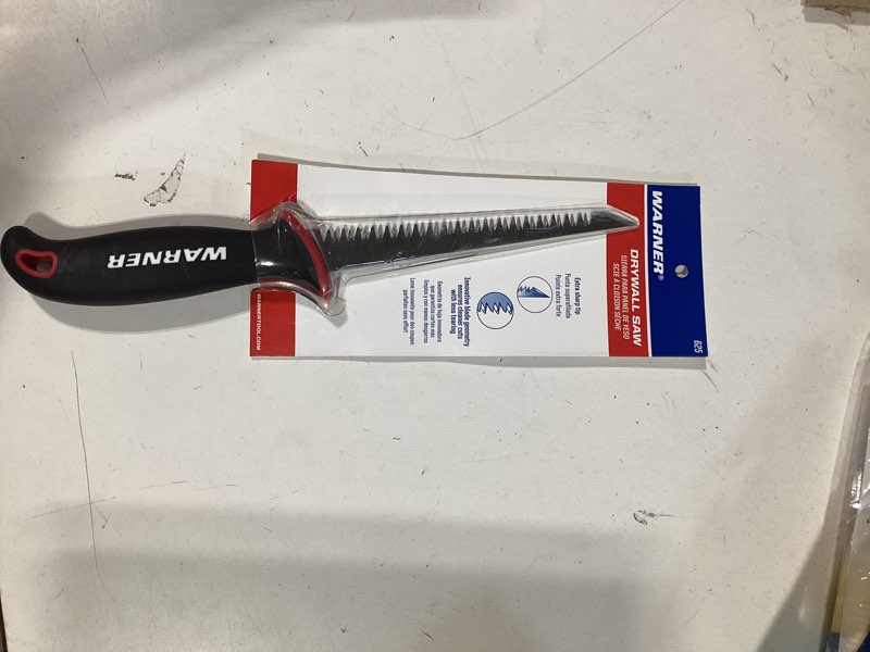 Condition photo showing Good Condition for warner warner pro cut drywall saw 6-in coarse cut drywall saw