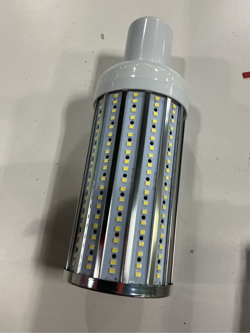 Condition photo showing New/Like New for FanNicoo LED Corn Light Bulb 500W Equivalent 60W 5500Lumen 6500k E39 Mogul Base LED Corn Bulb Large Area Cool Daylight White Corn Lamp for Indoor Outdoor Garage Warehouse Factory Workshop Metal-60w-E39