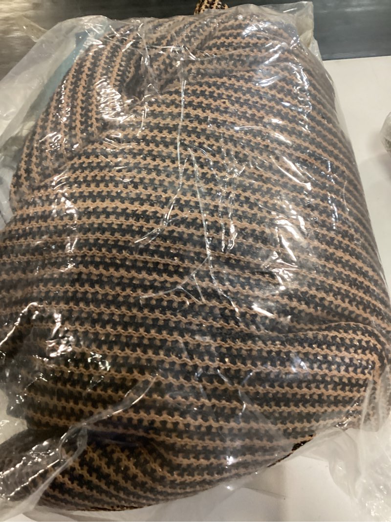 Condition photo showing New/Like New for 90% sun shade cloth with grommets, 6 x 8 ft pergola shade cover, mesh tarp sun screen for patio, outdoor, garden, backyard mocha 6 x 8 ft