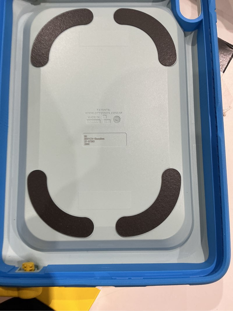 Condition photo showing As Is for otterbox ipad 10th gen (only) - easygrab case made for kids - never blue (blue) - screenless - durable - easy to clean - non-retail packaging