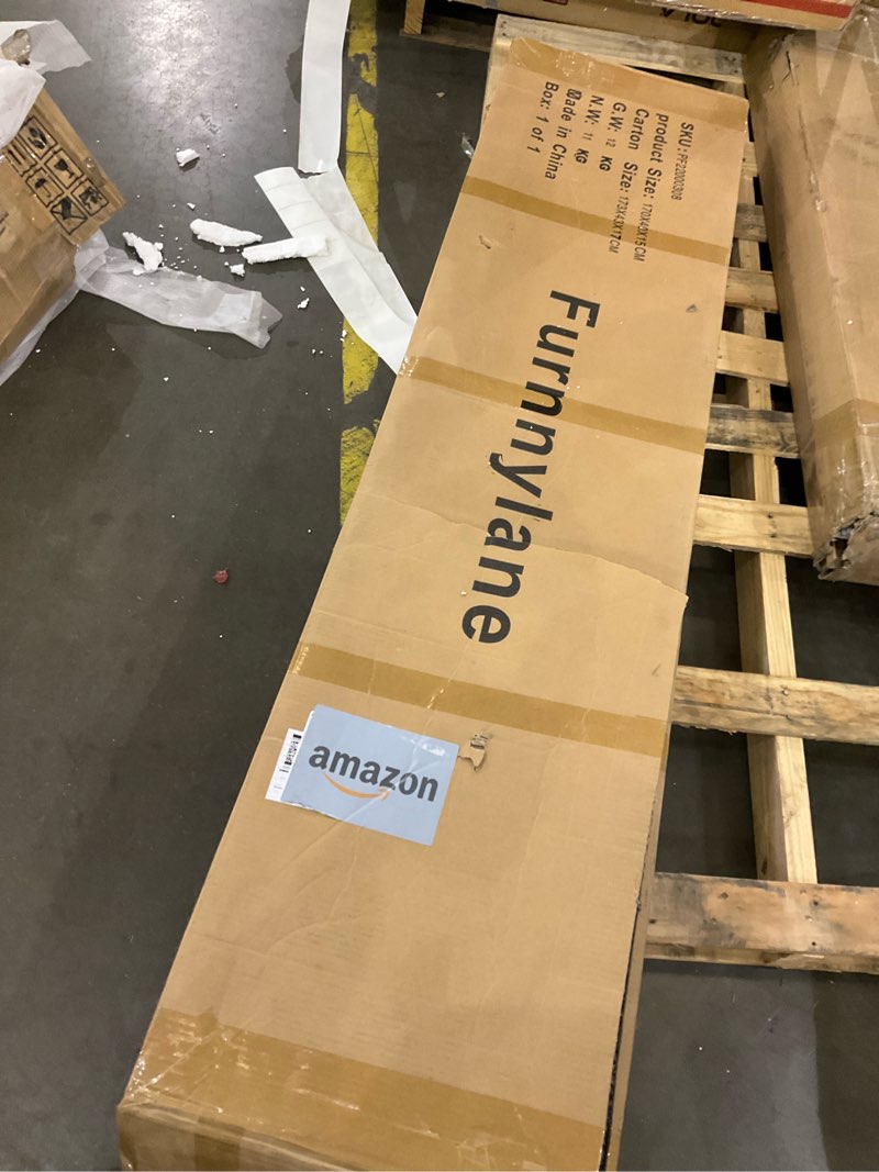 Condition photo showing Good Condition for  Bamboo Room Divider and Folding Panel Screen,Bamboo Panel Divider for Room Separation,Brown,67\" H x 122.8\" W Brown 