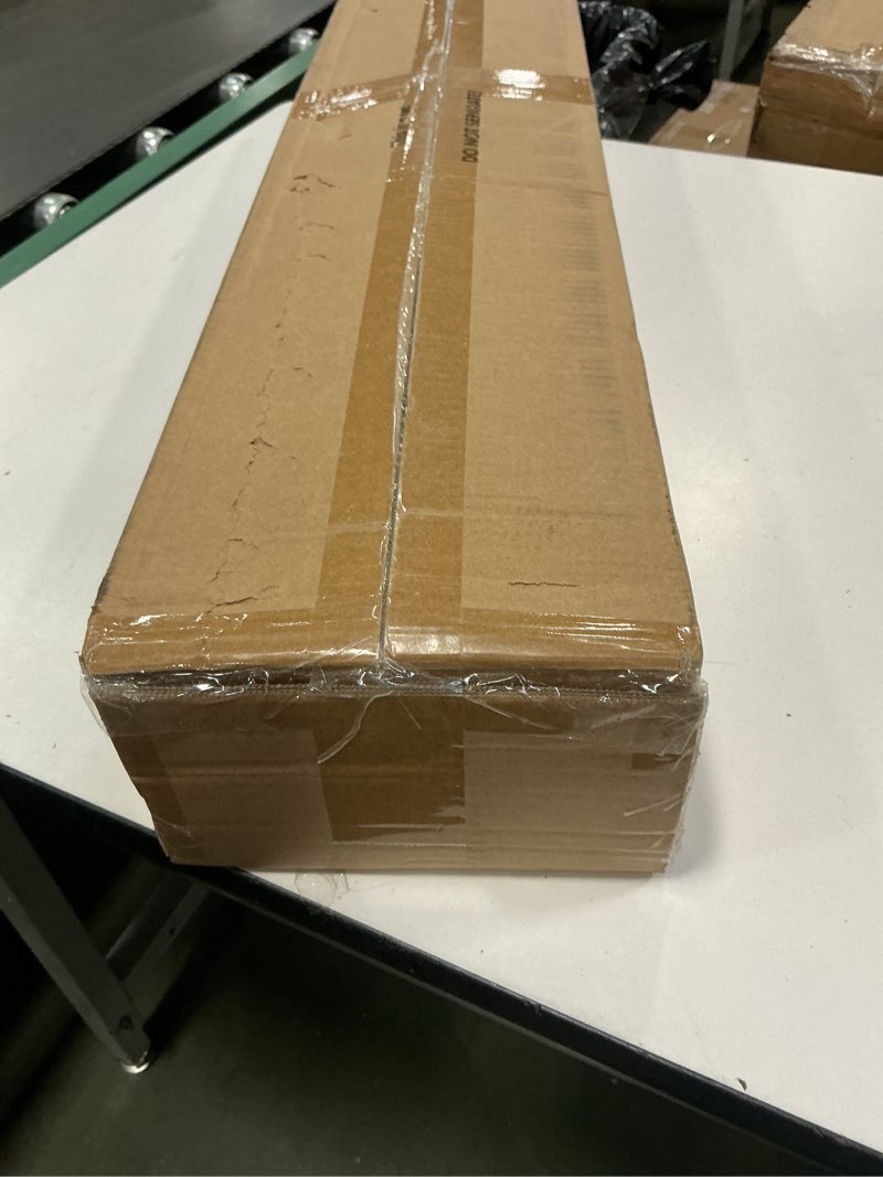 Condition photo showing New/Like New for XCSOURCE Pool Stick Holder, Pool Cue Rack Wall Mount, 8 Pool Cue Holder Wall Billiard Cue Rack, Made of 100% Solid Pine Wood, Pool Table Accessories for Billiard Room or Club (Cue Rack Only) Black