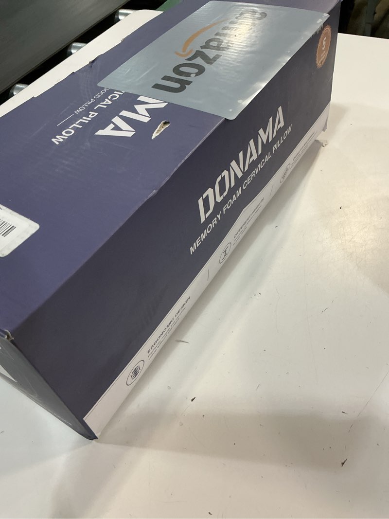 Condition photo showing Good Condition for DONAMA Cervical Pillow for Neck and Shoulder,Contour Memory Foam Pillow,Ergonomic Neck Support Pillo