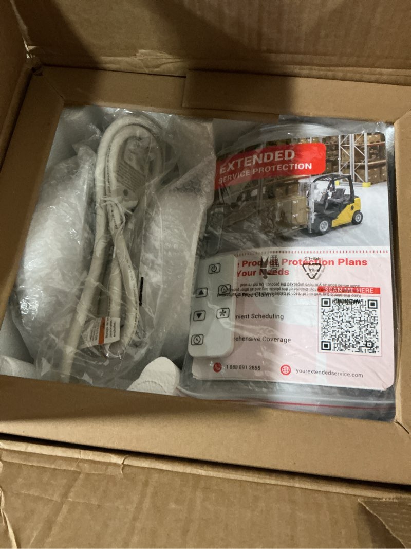 Condition photo showing Good Condition for GarveeHome Portable Air Conditioners 8000 BTU, Energy Saving Air Conditioner with 3 Modes, Remote Control, and Quiet Operation, Perfect for Small Rooms, Apartments, and Dorms, Black