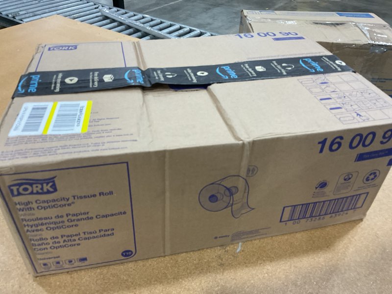 Condition photo showing New/Like New for tork opticore® mid-size toilet paper roll white t10, universal, 2-ply, 12 x 2000 sheets, 160090