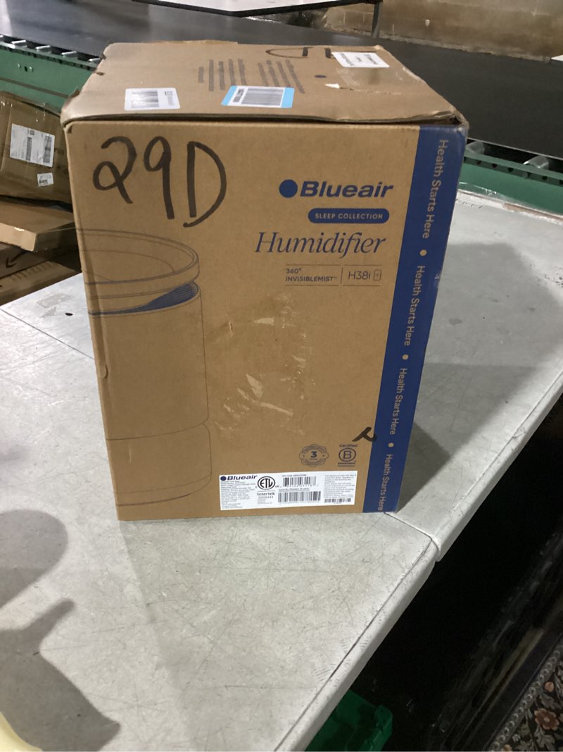 Condition photo showing New/Like New for BLUEAIR Blue Signature SP3i Air Purifier for Medium Rooms up to 498 sq ft, HEPASilent Filtration, WiFi Smart Control, Auto Mode, Odor & Smoke Removal, Pet Hair & Dust, AHAM Verified, Table Design