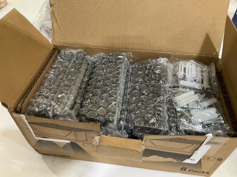 Condition photo showing Good Condition for Solar Fence Lights Outdoor - 3000/4000/6000K 3 Mode, IP65 Waterproof Fence Lights Solar Powered, Dusk to Dawn Solar Light for Outside, Backyard/Step/Patio/Deck/Stair Railings and Wall (8 pack) 3000K/4000K/6000K 8PK