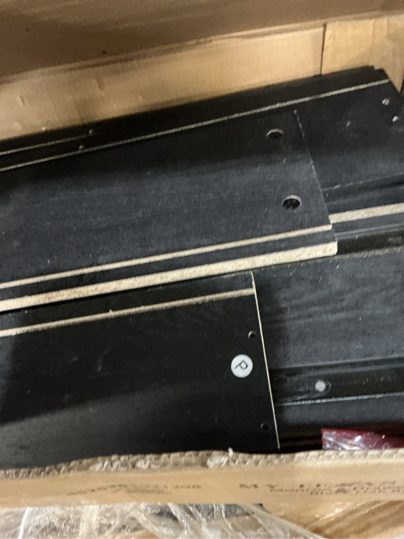 Condition photo showing As Is for ((incomplete))my texas house monroe 5-drawer dresser, raven black oak finish