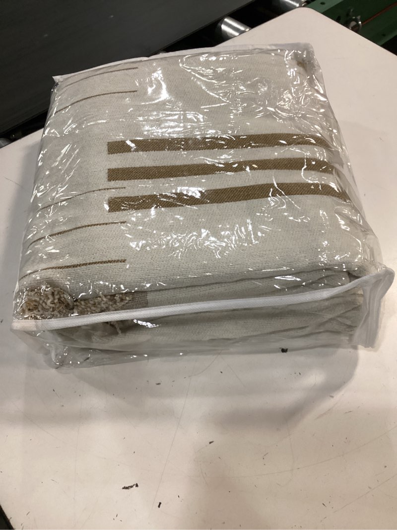 Condition photo showing New/Like New for boho couch covers for sofa washable sofa covers for 3 cushion couch soft non slip couch covers for sectional sofa dog pet furniture protector (shallow coffee, 71"*102") shallow coffee 71"*102"