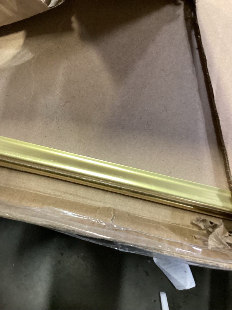 Condition photo showing Good Condition for upsimples 20x30 picture frame gold 3 pack, scratch-proof poster frames 20 x 30 for photo gallery - slide-in strips, horizontal or vertical wall mounting gold 20x30