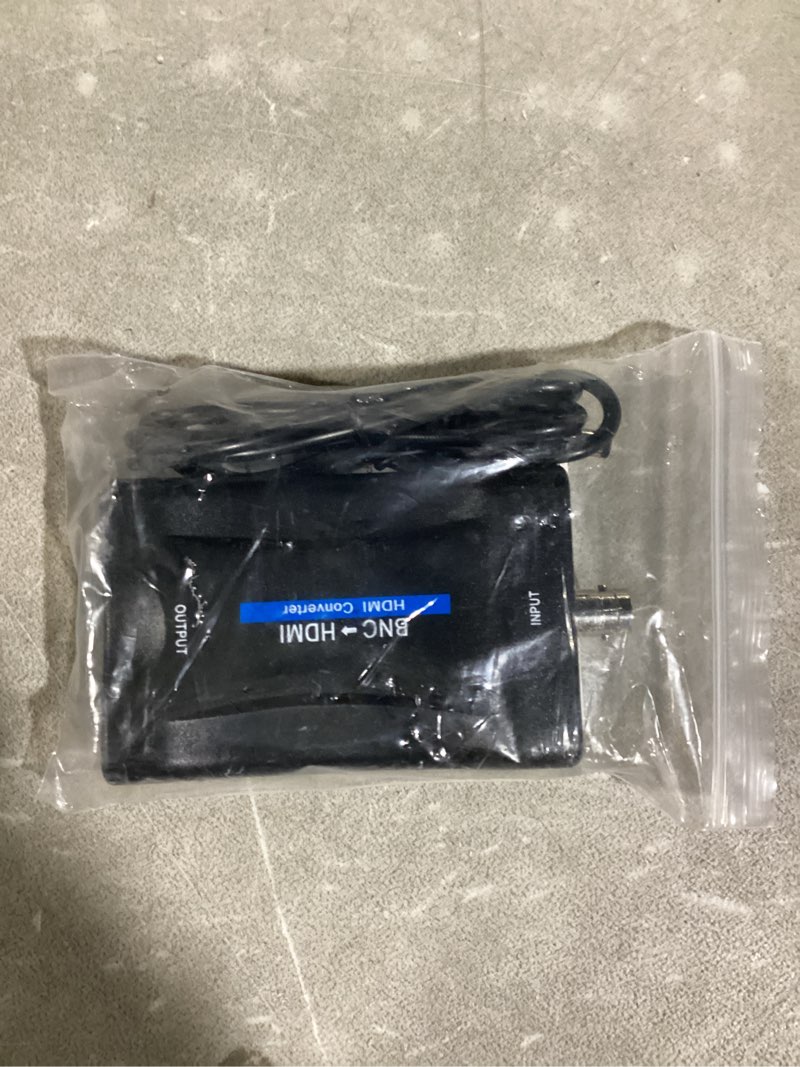 Condition photo showing New/Like New for Coax to Hdmi Adapter,BNC to HDMI Converter,CVBS PAL/NTSC BNC to HDMI,720P/1080P Video Adapter HDCP Hook Security Camera CCTV DVRs Surveillance CVR to HDTV,Monitor and Projectors