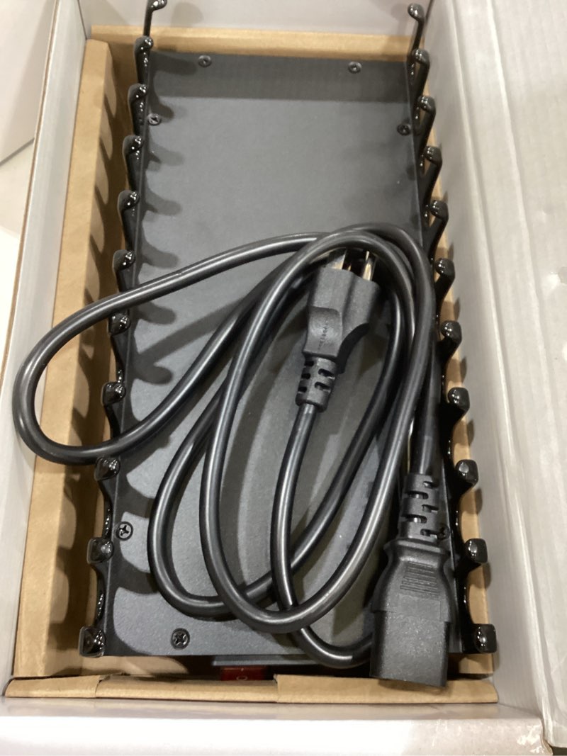 Condition photo showing New/Like New for 300W Charging Station for Multiple Devices - 24 Ports USB Fast Charging Station with Smart Power Delivery - Kindle, Phone, Tablet Charger Station for Home, Office, School