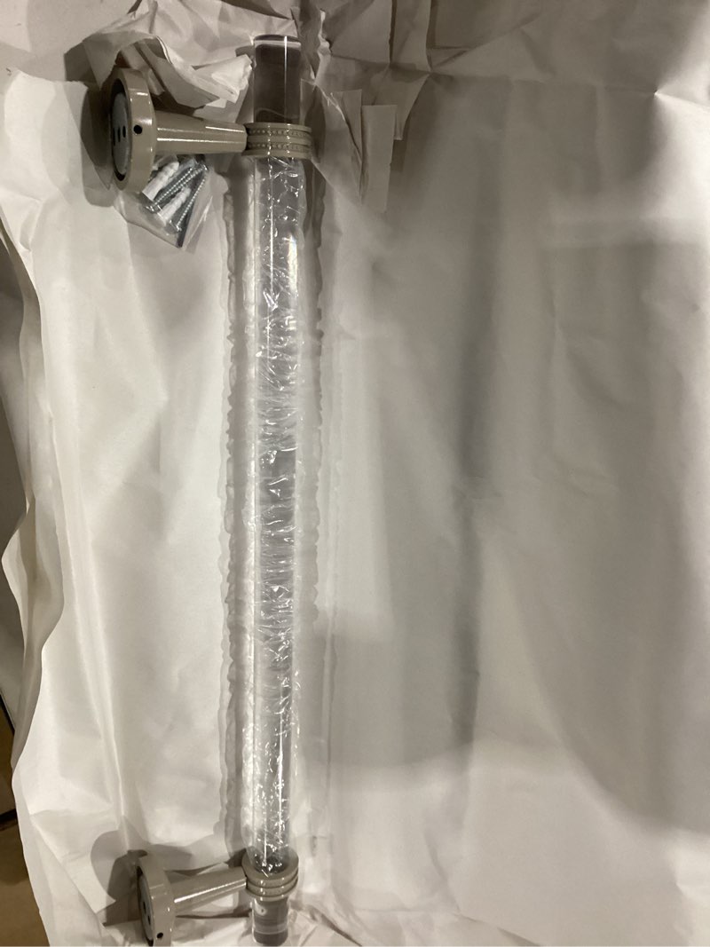 Condition photo showing New/Like New for Allied Brass PB-41D-18-SHB Pacific Beach Collection 18 Inch Towel Bar with Dotted Accents, Shaded Beige 22 Inch Shaded Beige