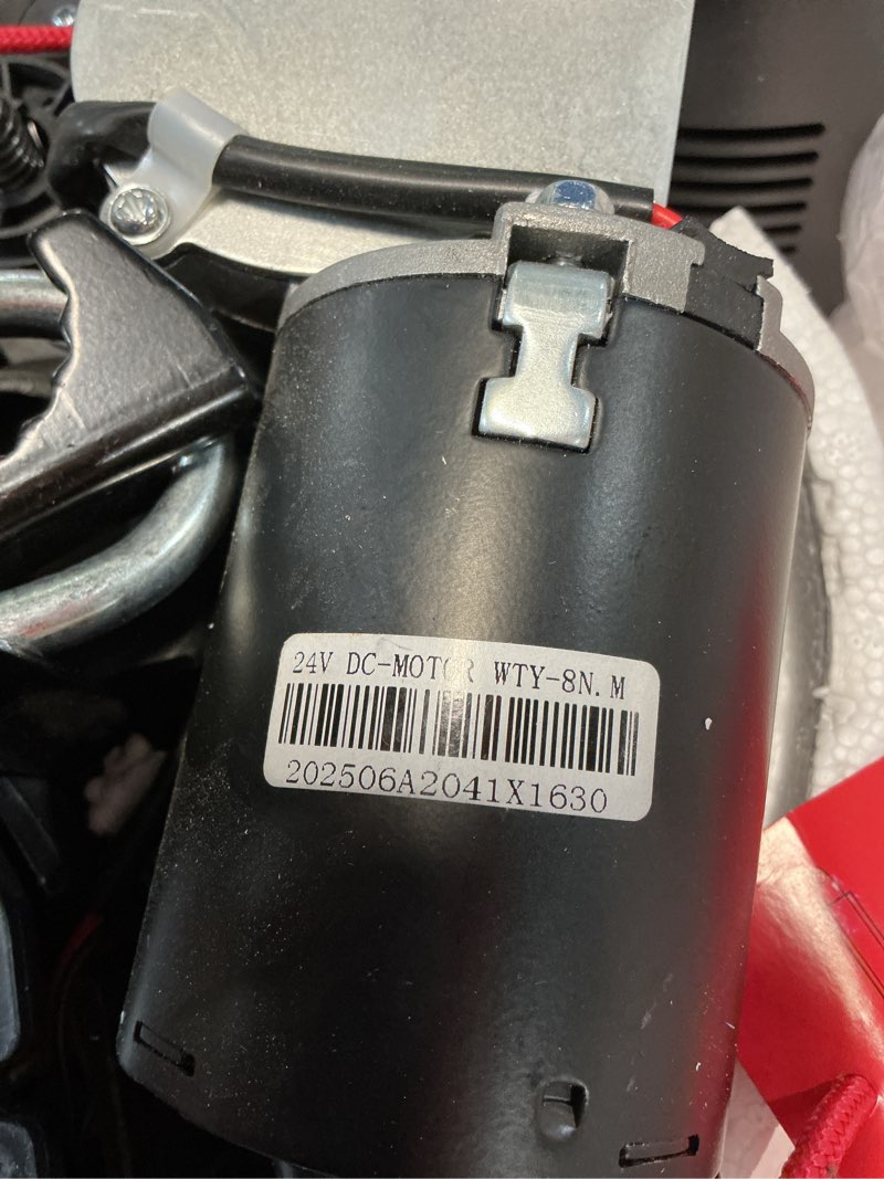 Condition photo showing As Is for swing door opener/closer tic garage roller door opener motor operator roller rolling up gate opener motor open driver 250n lift force home security residential/commercial (color : kit 2)