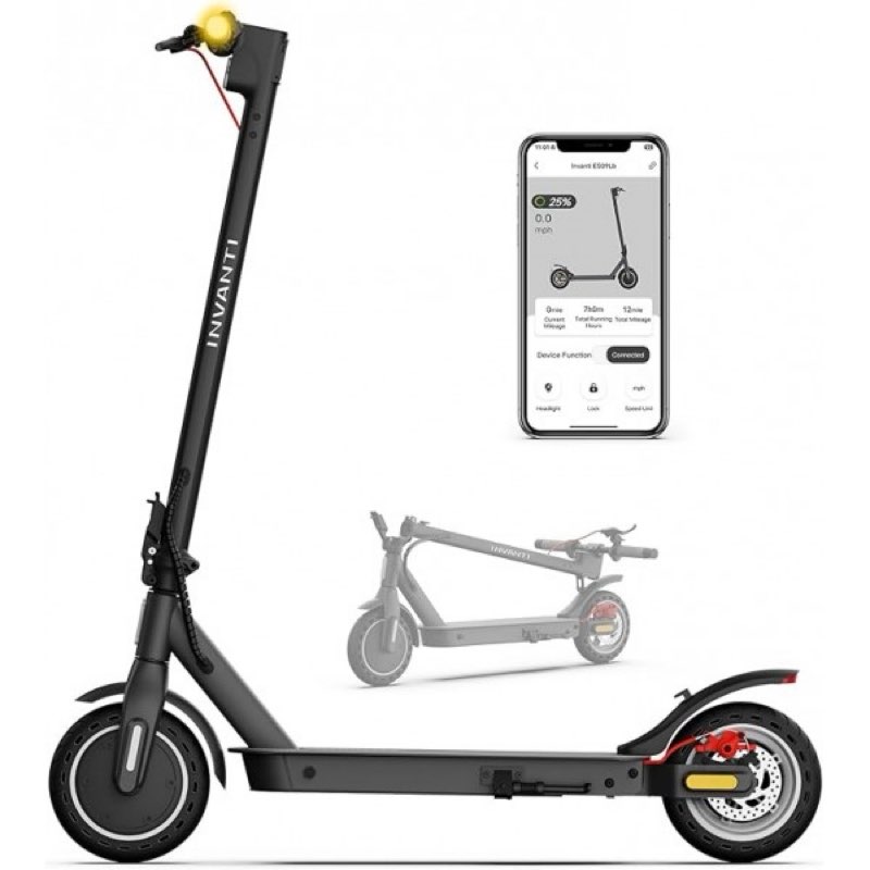 Invanti E30 Electric Scooter 8.5? tires (32 km range) with turn signals + Free Moiloc Mobility Bag worth €