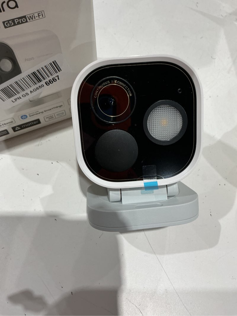 Condition photo showing Good Condition for aqara 4mp camera hub g5 pro wifi, true color night vision security camera outdoor, 2.4/5ghz wifi, homekit secure video, thread border router, local detection, thread/zigbee, supports alexa,google home white - wi-fi version (no poe support)
