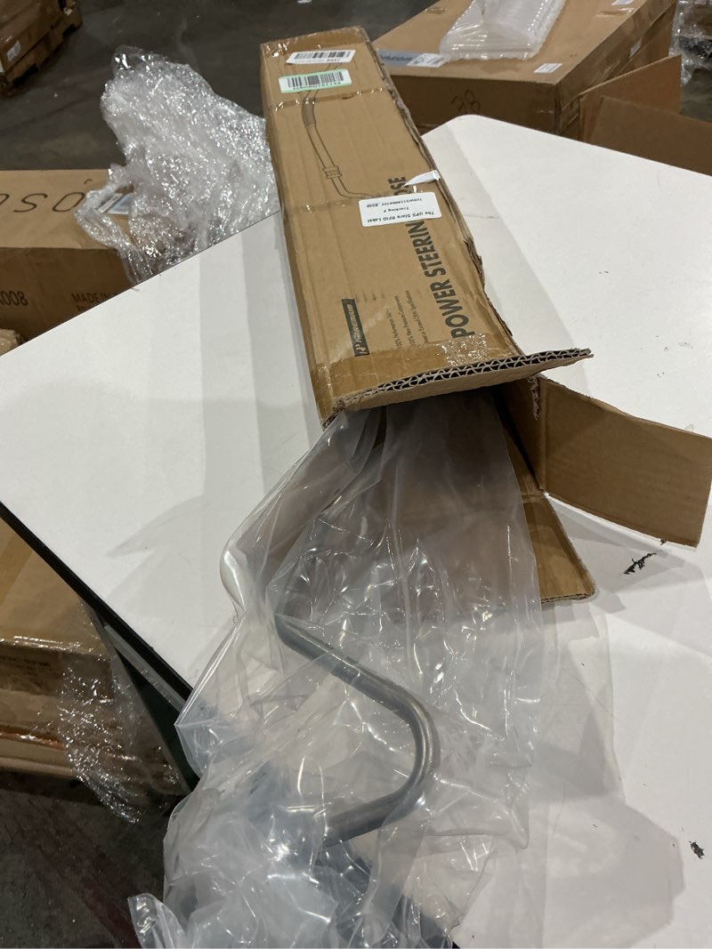 Condition photo showing As Is for a-premium power steering hose return line hose assembly compatible with toyota camry 2007 2008 2009 l4 2.4l intermediate pipe