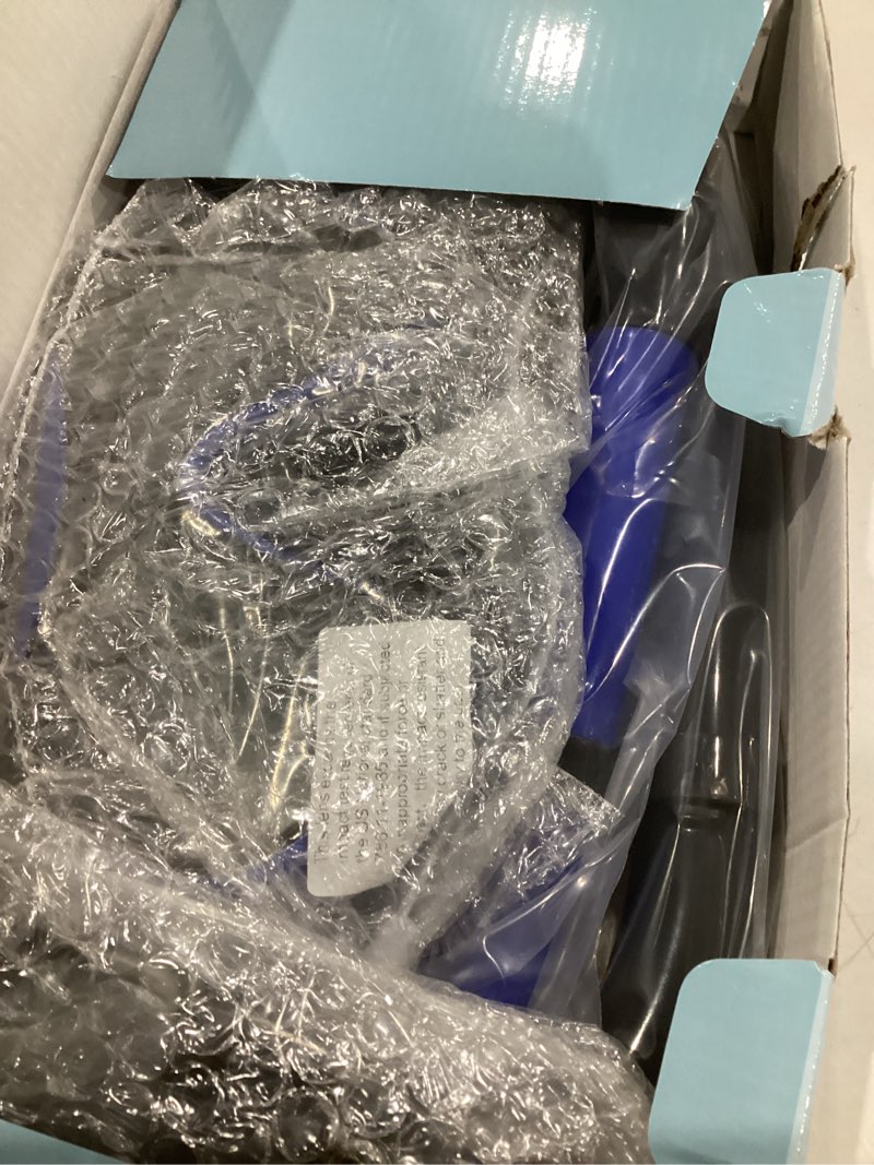 Condition photo showing New/Like New for Snorkeling Gear for Adults, Dry-Top Snorkel Set Scuba Diving mask, 180°Panoramic Wide View Professional Snorkeling Gear Breathing Freely Snorkel Mask Blue+Black