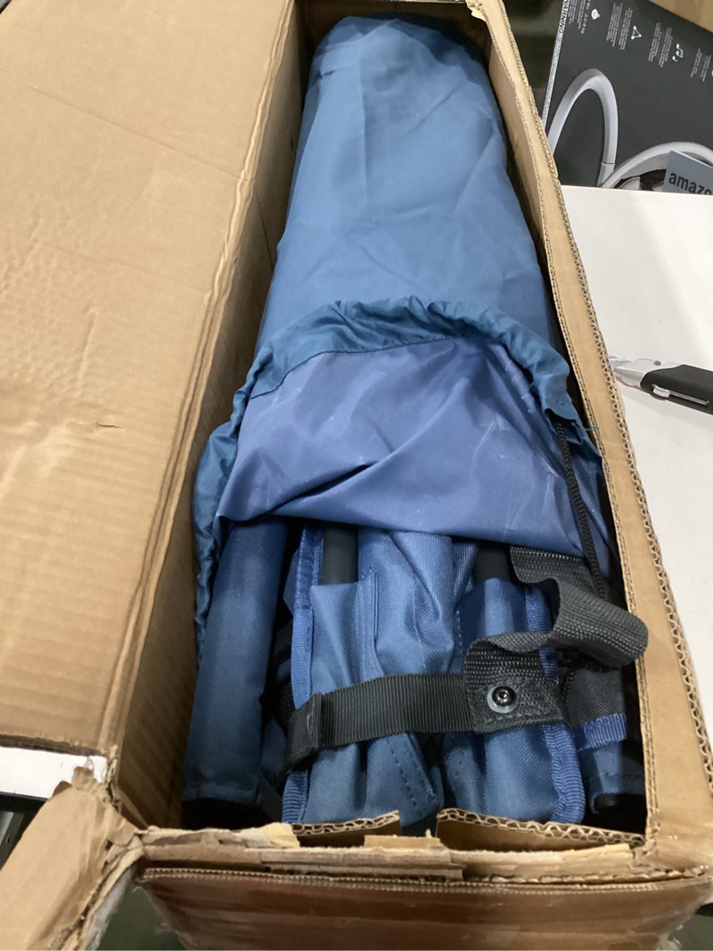 Condition photo showing Good Condition for Portal Heated Camping Chairs for Adults Outdoor Sports Oversized Folding Lawn Chair with High Back, Heavy Duty 400 Lbs, Battery Not Included, Blue Blue Heated Heated back V2