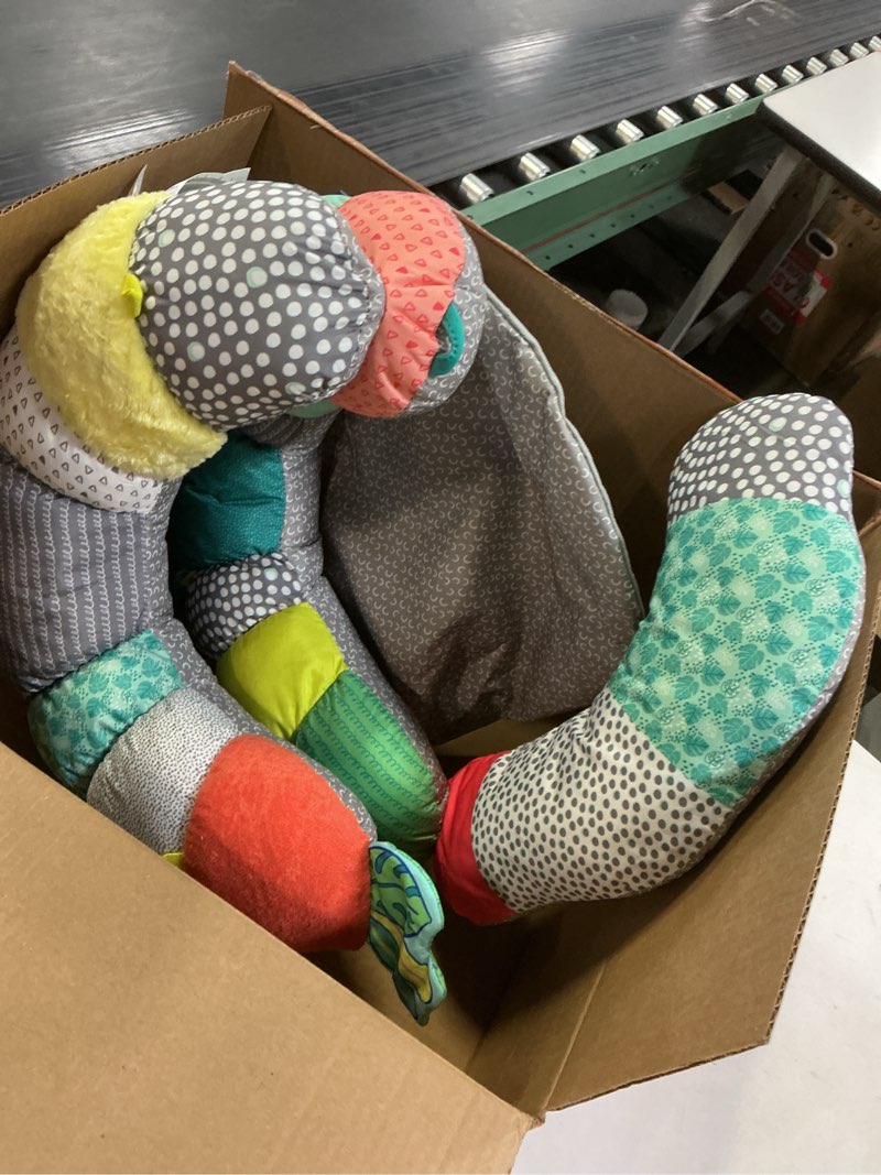 Condition photo showing As Is for Infantino 2-in-1 Baby Floor Seat and Infant Positioner, Early Sitting Trainer with Engaging Toucan Activity Toy