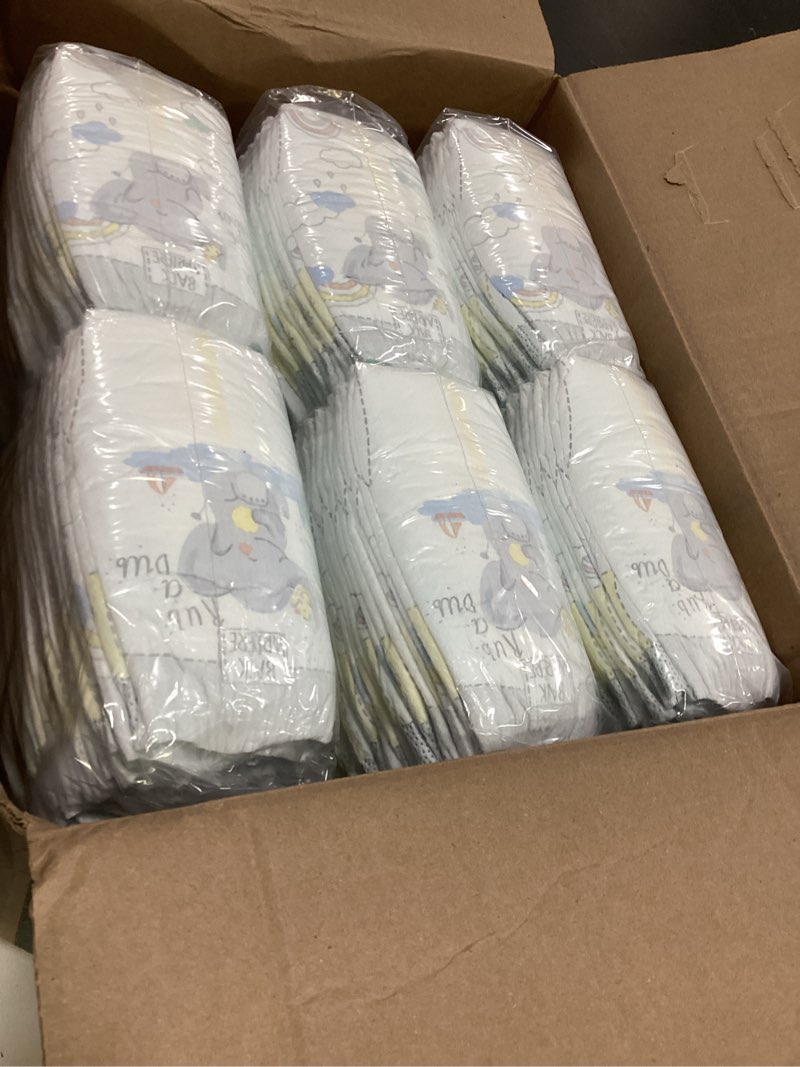 Condition photo showing New/Like New for pampers swaddlers diapers, size 2 (10-22 lbs), 186 count, absorbent, keeps baby dry and comfortable, skin safe disposable baby diaper (packaging may vary) size 2 186