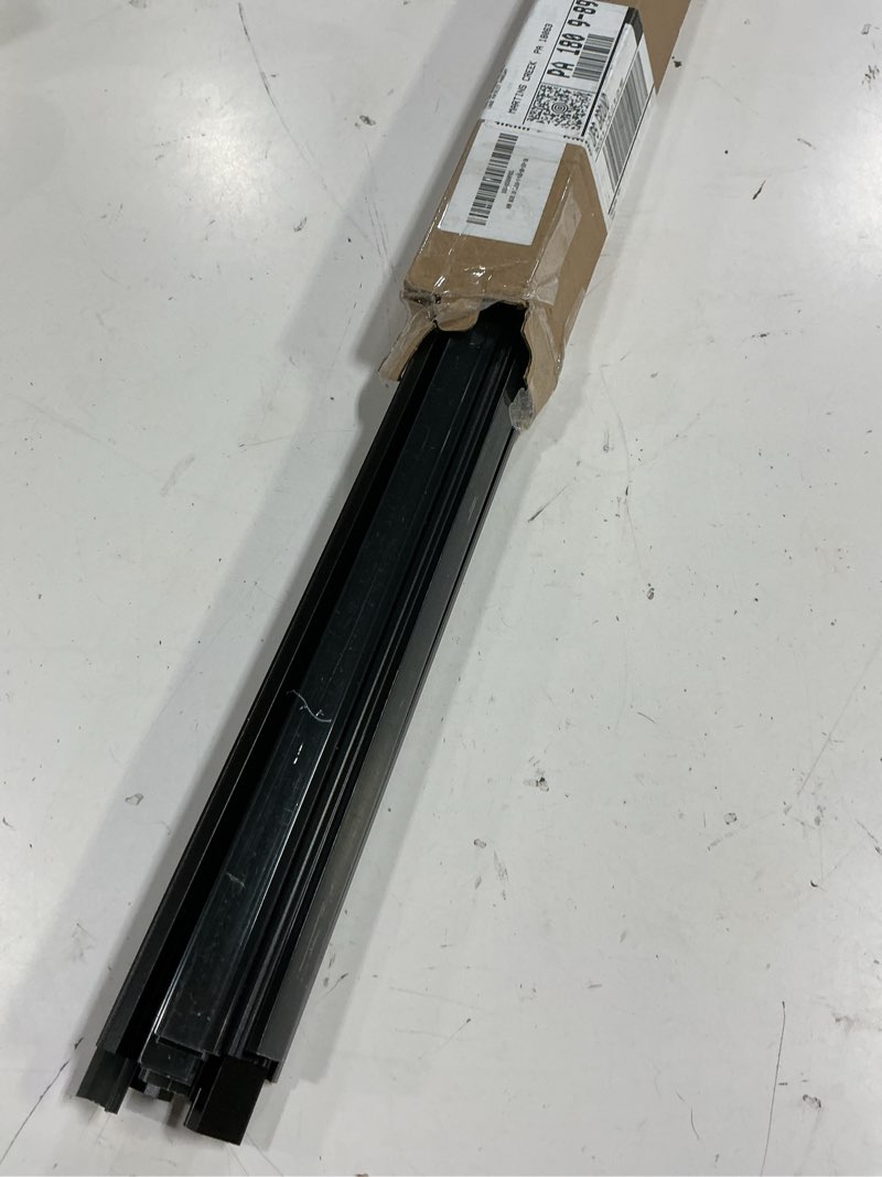 Condition photo showing Good Condition for 10-pack 3.3ft u-shape led strip light diffuser, aluminum channel with black track cover, spotless waterproof, for ceiling backdrop baseboard bathroom stairs under-cabinet wood-slat black aluminum + black cover 3.3ft/10p/#048