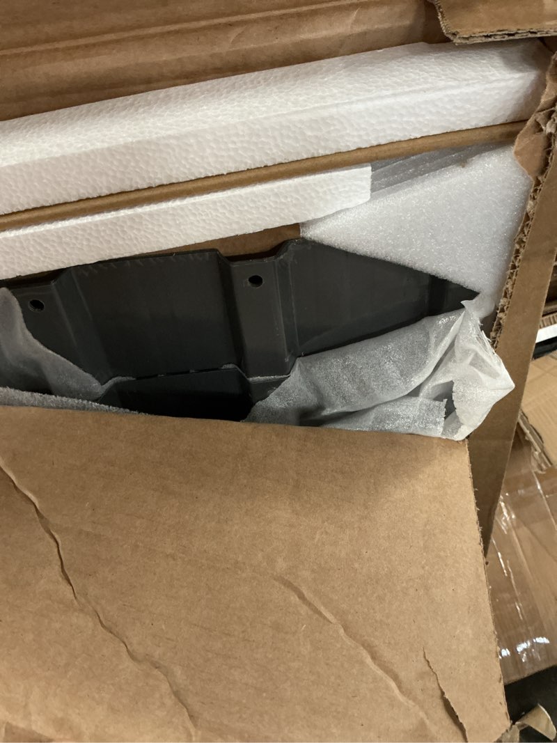 Condition photo showing As Is for sweetcrispy 36-cu ft 36-in w x 72-in l x 24-in h gray metal raised garden bed