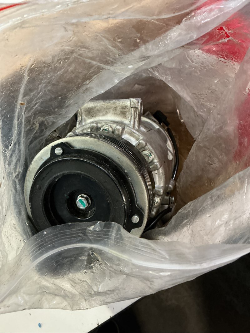 Condition photo showing As Is for a-premium air conditioner ac compressor