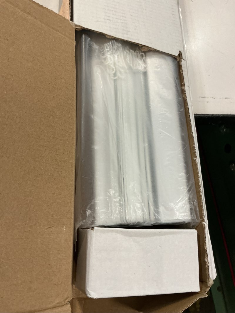Condition photo showing Good Condition for cordless room darkening mini blind - 43 inch width, 64 inch length, 1" slat size - pearl white - cordless gii deluxe sundown horizontal windows blinds for interior by achim home decor