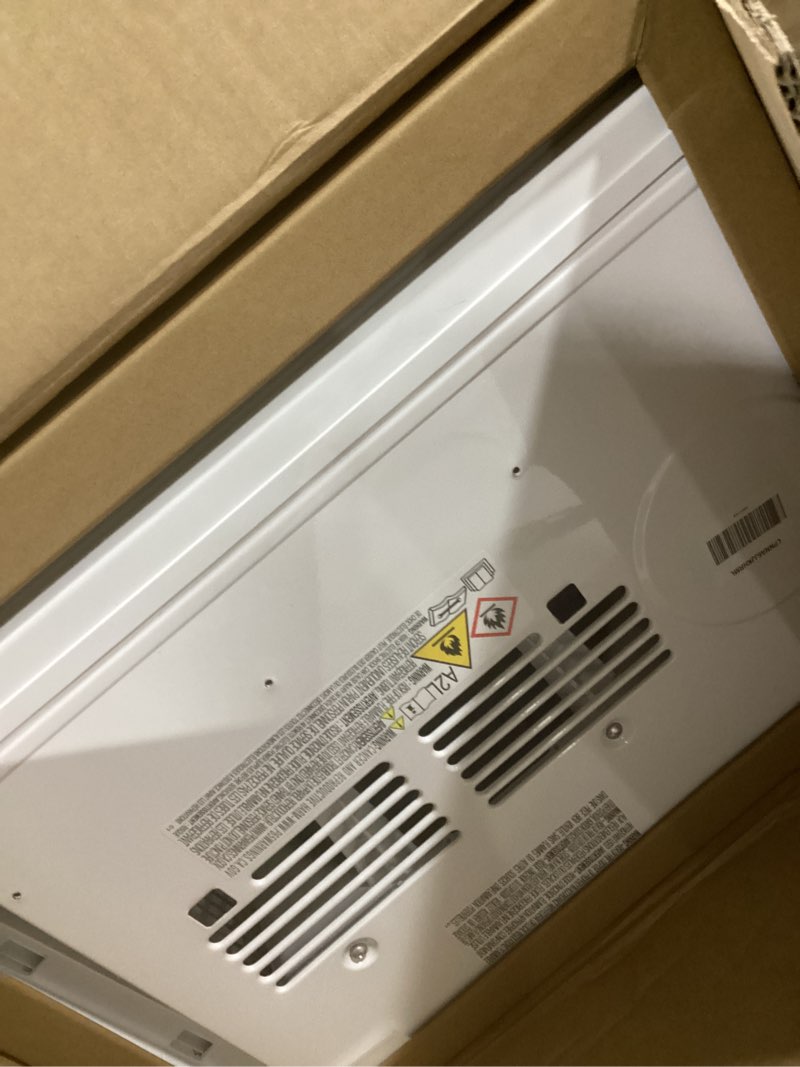 Condition photo showing Good Condition for amazon basics 6000-btu window air conditioner with quiet operation, up to 250 sqf, cool and fan functions, washable filter, adjustable window kit, digital temperature display, remote control, white