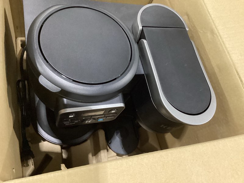 Condition photo showing As Is for Keurig K-Duo Hot & Iced Single Serve & Carafe Coffee Maker, MultiStream Technology, 72oz Reservoir (Gen 2)