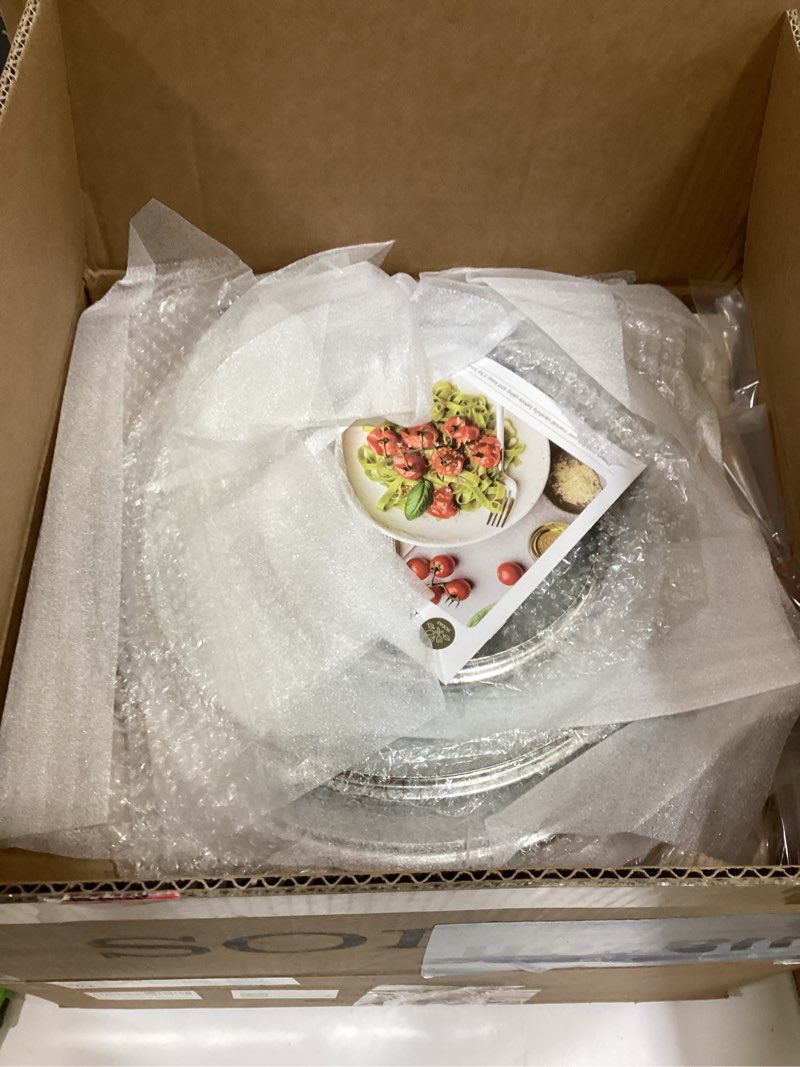 Condition photo showing New/Like New for 12 pcs pots and pans set non stick, cookware sets white granite induction cookware, non-toxic healthy nonstick kitchen cooking set with frying pan set, saucepans (pfas/pfoa/pfos free) white 12 pieces