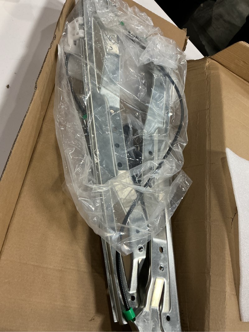 Condition photo showing As Is for Betthand Power Window Regulator Front Left Driver Side Without Motor Compatible with 2008-2018 Town & Country Dodge Grand Caravan 2012 2013 2014 2015 Ram C/V 2009-2014 Volkswagen Routan 749-508