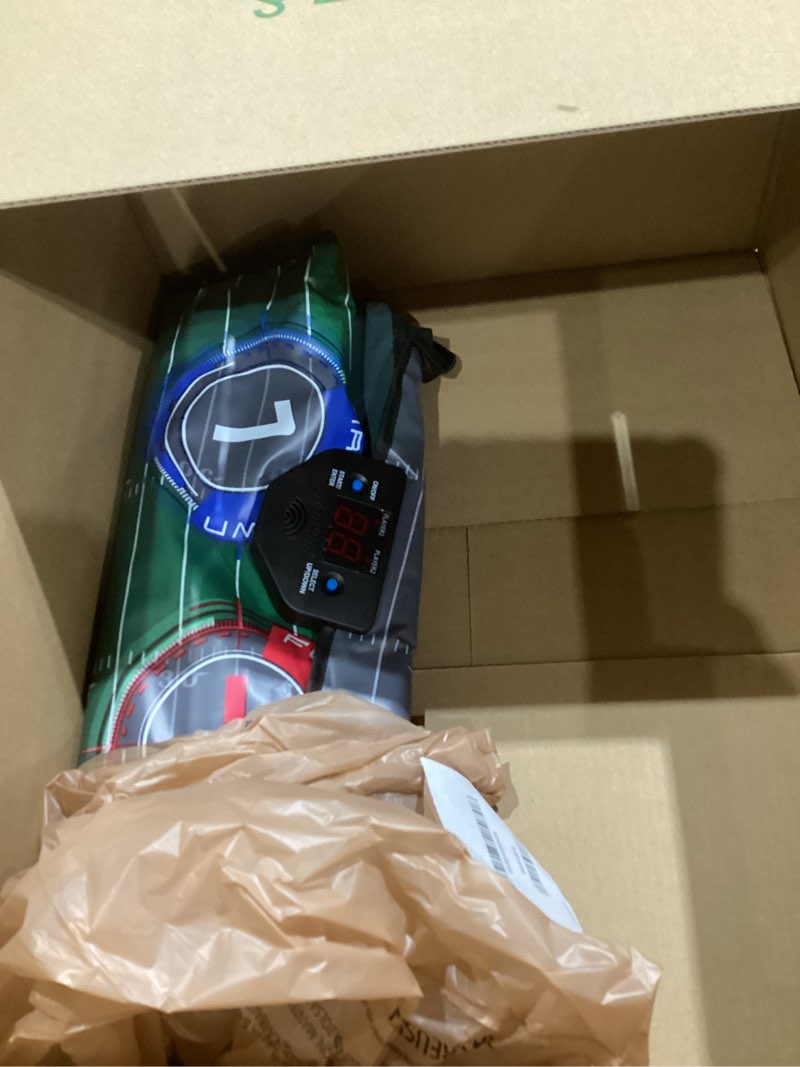 Condition photo showing Good Condition for Franklin Sports NFL Electronic Football Target Toss Game - Over The Door Football Throwing Target for Kids - Score N' Sounds Mini Toy Game