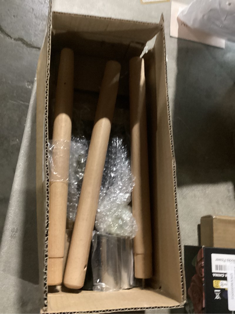 Condition photo showing Good Condition for Wooden Handle Ice Scraper&Chopper for Driveway Sidewalk, Heavy Duty Ice Chipper, Ice Breaker Tool, Ice Shovel&Chisel&Spud, Floor Scraper for Ice Removal(56In)