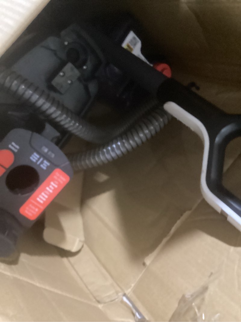 Condition photo showing Good Condition for shark carpetxpert | upright carpet, area rug & upholstery cleaner | carpet shampooer with stainstriker handheld tough stain eliminator | removes tough stains & odors | 3 cleaning tools | white | ex201