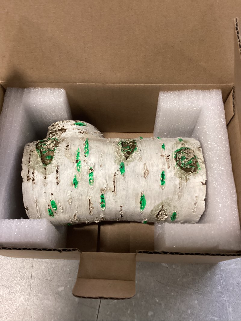 Condition photo showing New/Like New for Zilla Rapid Sense UV Detecting Pet Reptile Terrarium Decor  Poplar Log  Medium