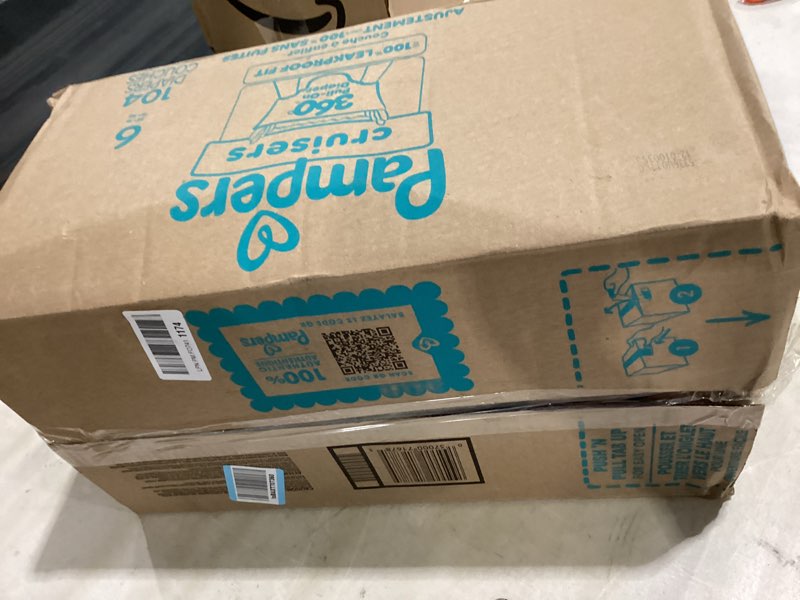 Condition photo showing Good Condition for pampers diapers - cruisers 360 - size 6, 104 count, babyproof up to 100% leakproof pull-on diaper size 6 104