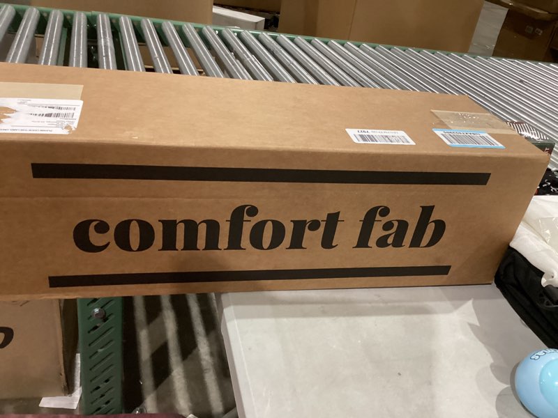 Condition photo showing New/Like New for Comfort Fab - High-Density Upholstery Foam | Polyurethane Foam | Cut to Size | Outdoor & Indoor Use | Made in USA Charcoal 1 x 24 x 72