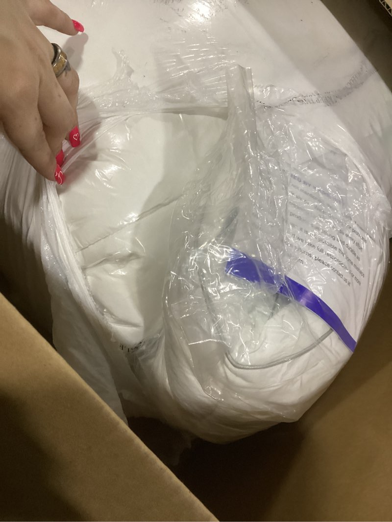 Condition photo showing Good Condition for Memory Foam Mattress Topper Twin, 4inch Dual Layer Cooling 2''Gel Green Tea Memory Foam & 2" PillowTop Mattress Pad, 8-21inch Deep Pocket, Egg Crate for Back Pain Relief