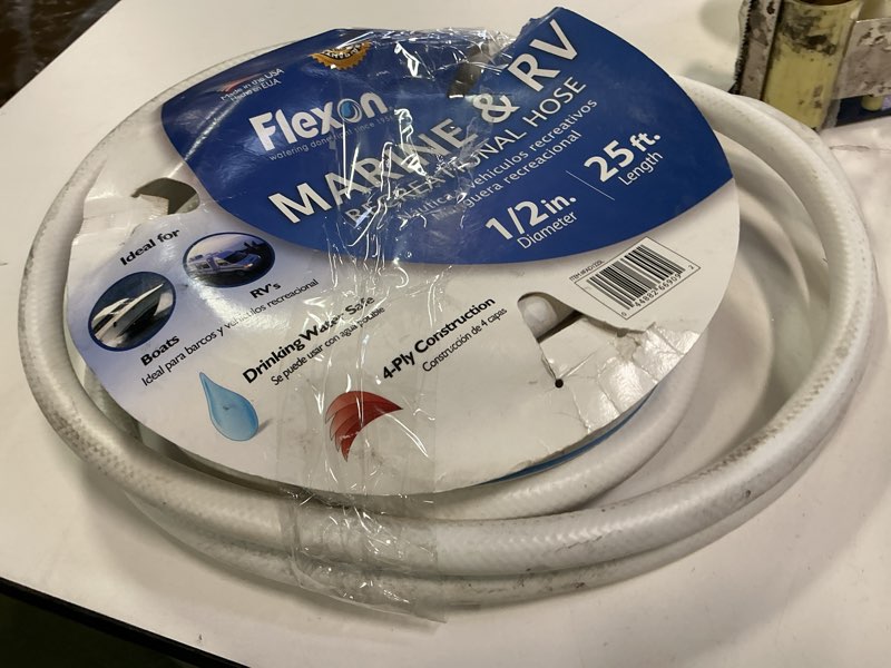 Condition photo showing As Is for Flexon 1/2-Inch by 25-Foot Boat-n-Camper Hose FAD1225