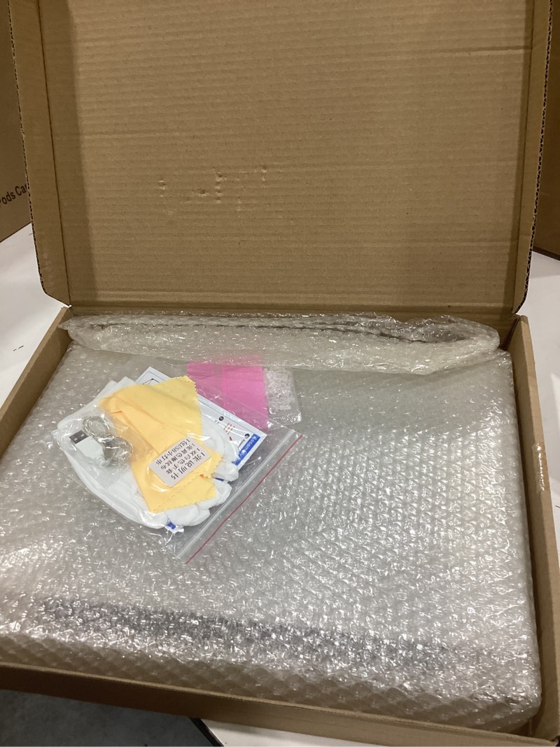 Condition photo showing New/Like New for Acrylic Display Case for Collectibles Assemble Clear Acrylic Display Box for Lego Alternative Glass Case for Showcasing Figures Doll Toys Home Storage(10x10x15.7 inch, 25x25x40 cm) 10 x 10 x 15.7 inches