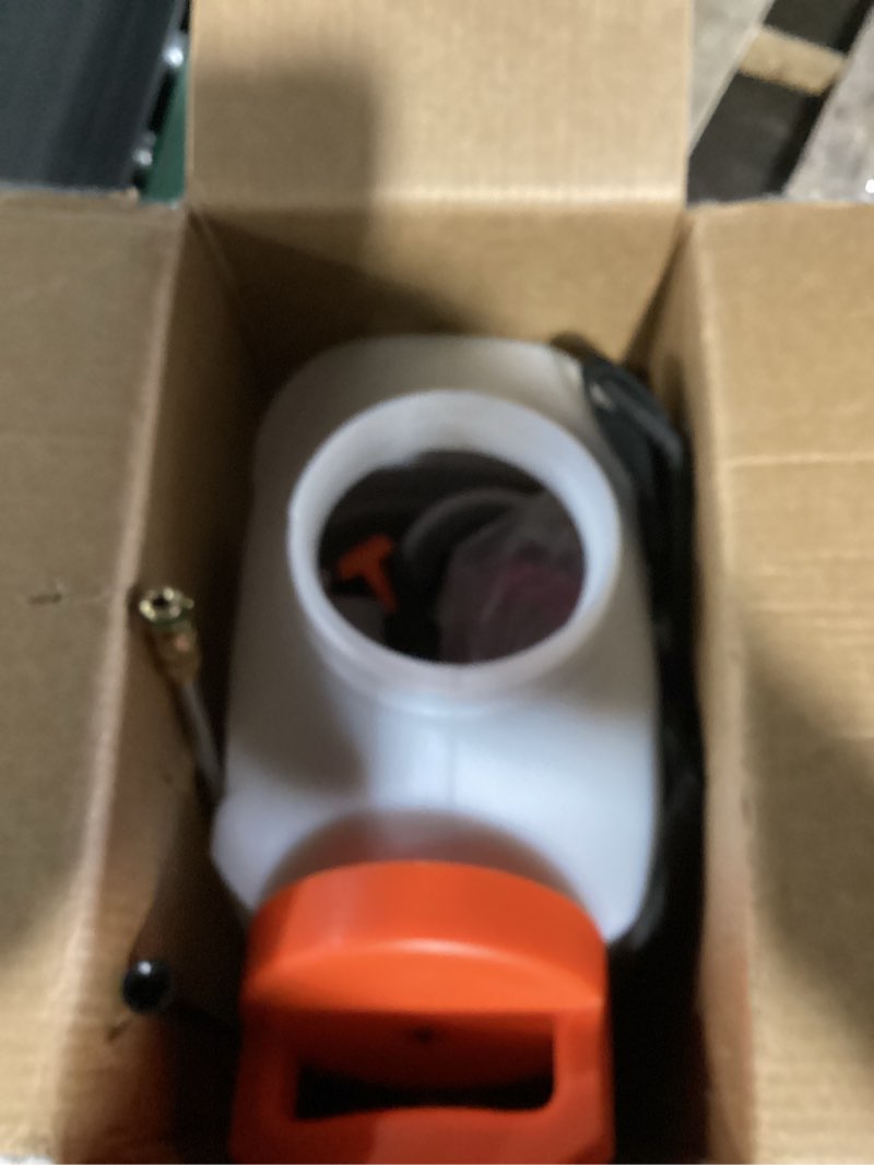 Condition photo showing Good Condition for vevor battery powered backpack sprayer, 0-90 psi adjustable pressure, 4 gallon tank, back pack sprayer with 8 nozzles and 2 wands, 12v 8ah battery, wide mouth lid for weeding, spraying, cleaning