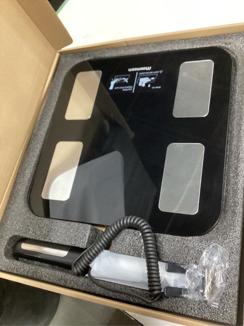 Condition photo showing Good Condition for Scale for Body Weight 8 Electrodes, FSA&HSA Eligible, Digital Bathroom Scale with Large VA Display, 28 Metrics Dual Frequency BIA Smart Weight Scale Compatible with iOS & Android