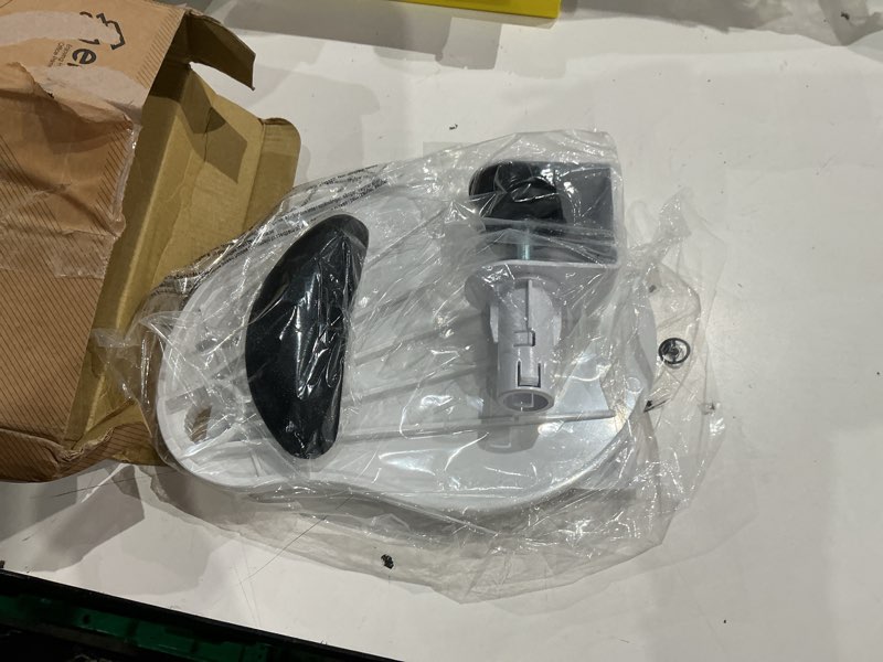 Condition photo showing Good Condition for eho clamp on mouse platform, clip on pad rotating 360 degree, w/comfortable gel wrist rest, ergonomic, attachment, slide out tray, suitable for 1.5" thickness desk, for home office desk organizer 1.5l x 1.5w inches platinum