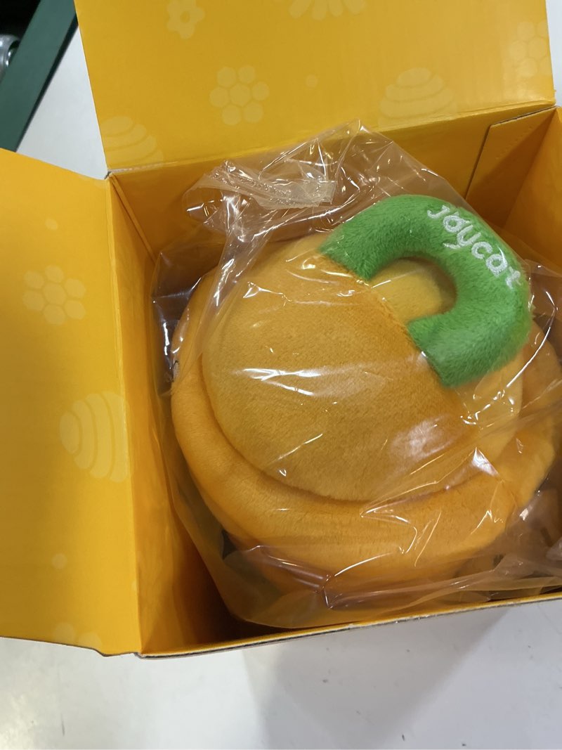Condition photo showing New/Like New for joycat baby toys 6-12 months - soft baby beehive with 5 sensory bees - rattle, crinkle paper, squeaker, mirror, busy montessori soft toys for toddlers 0-3 years old - baby easter basket stuffers gift yellow bees