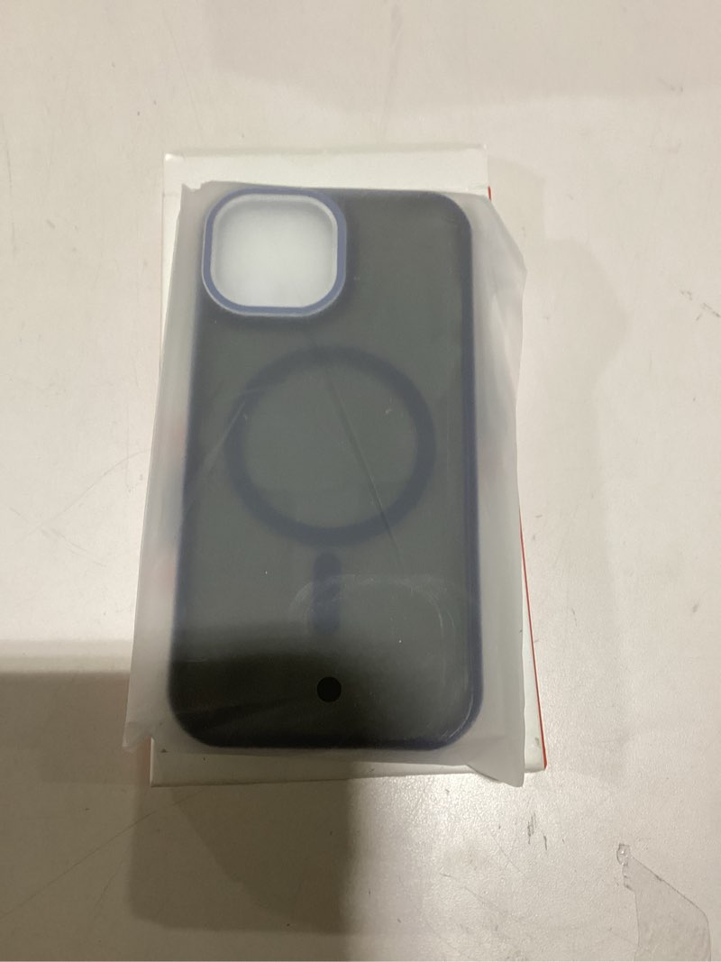 Condition photo showing Good Condition for JAME for iPhone 15 Case, iPhone 15 Phone Case with 2 Tempered-Glass Screen Protectors [Compatible with Magsafe][Military-Grade Protection] Shockproof Slim Fit Phone Case for iPhone 15 Case, Blue for iPhone 15 Blue