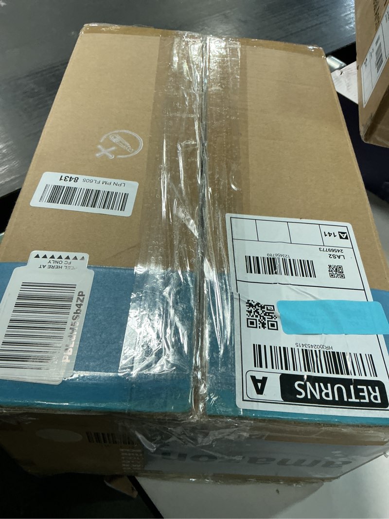 Condition photo showing Good Condition for 24Inch Christmas Tree Collar, Tree Skirt, Woven Hyacinth Rattan 4-Panel Tree Collar w/Cord Access Ho