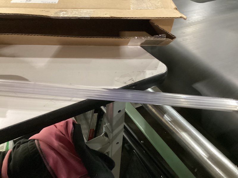 Condition photo showing As Is for 2-Pack 5/16" x 39" Shower Door Bottom Seal Strip, Shower Door Sweep, Frameless Glass Door Seal Strip, Stop Shower Leaks for 5/16" (8mm) Thick Glass 5/16" x 39" (2 Pack)